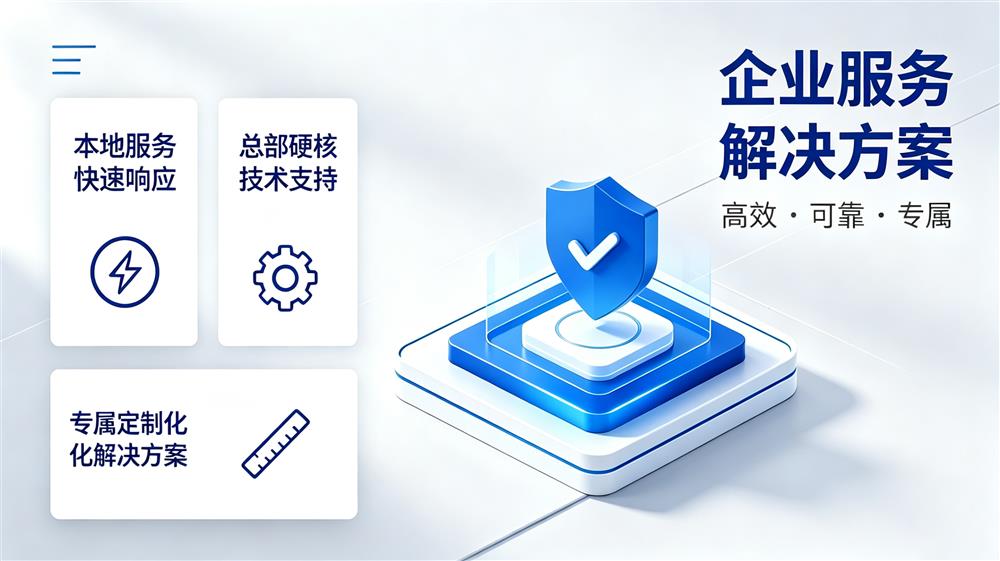 企业服务解决方案：高效·可靠·专属
